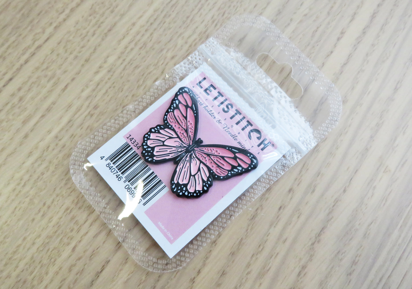 Letistitch Spring Butterfly Chart Holder & Needle Minder 14334