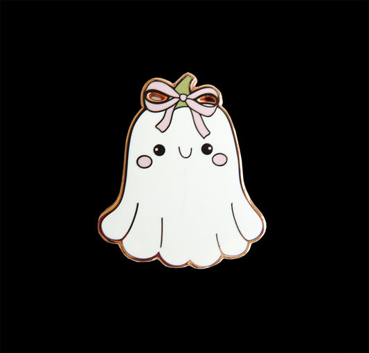 Letistitch SKU 14363 Boo – The ghost with the pink bow