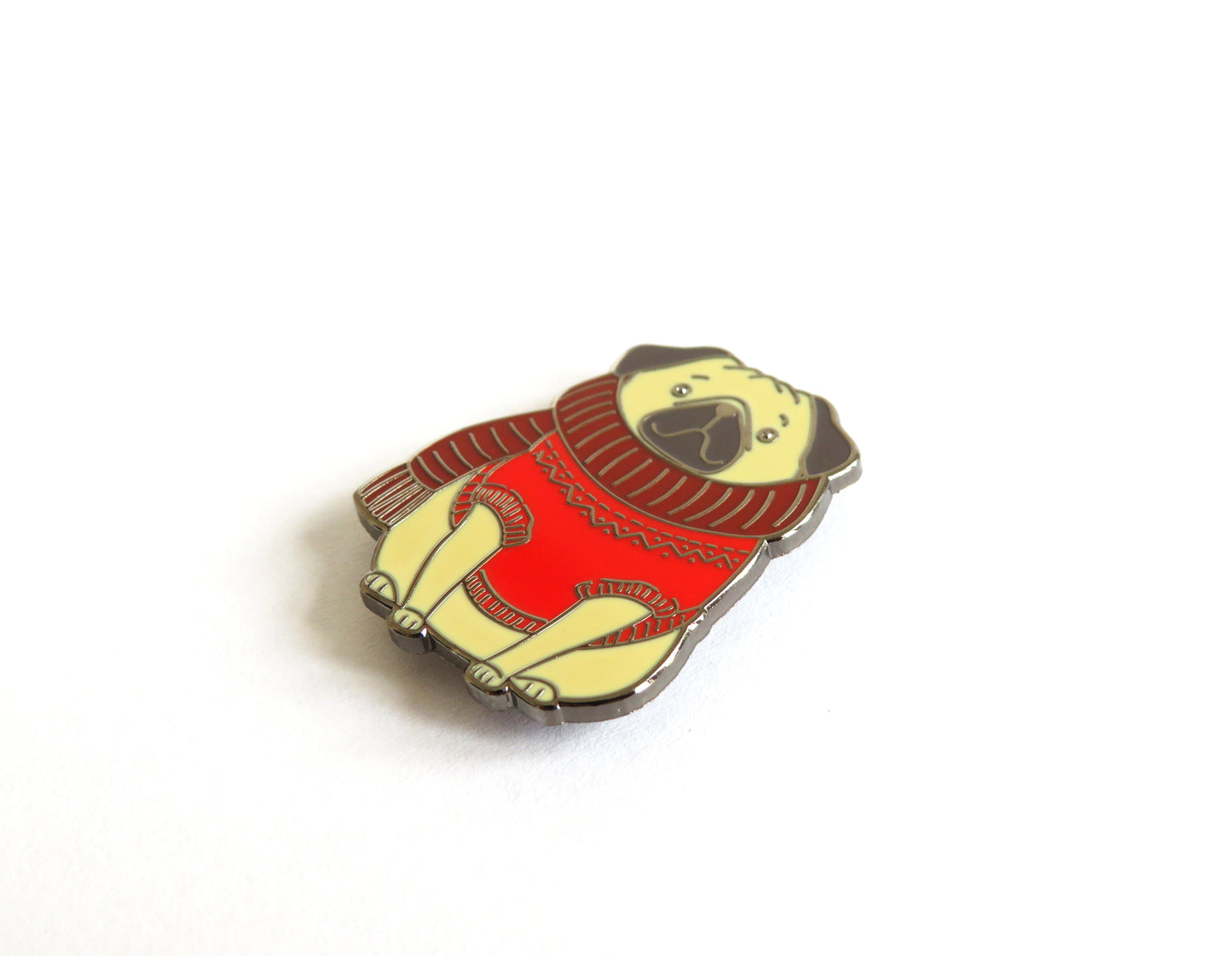 Needleminder – “Jolly Pug” SKU 14371 🐾🎅