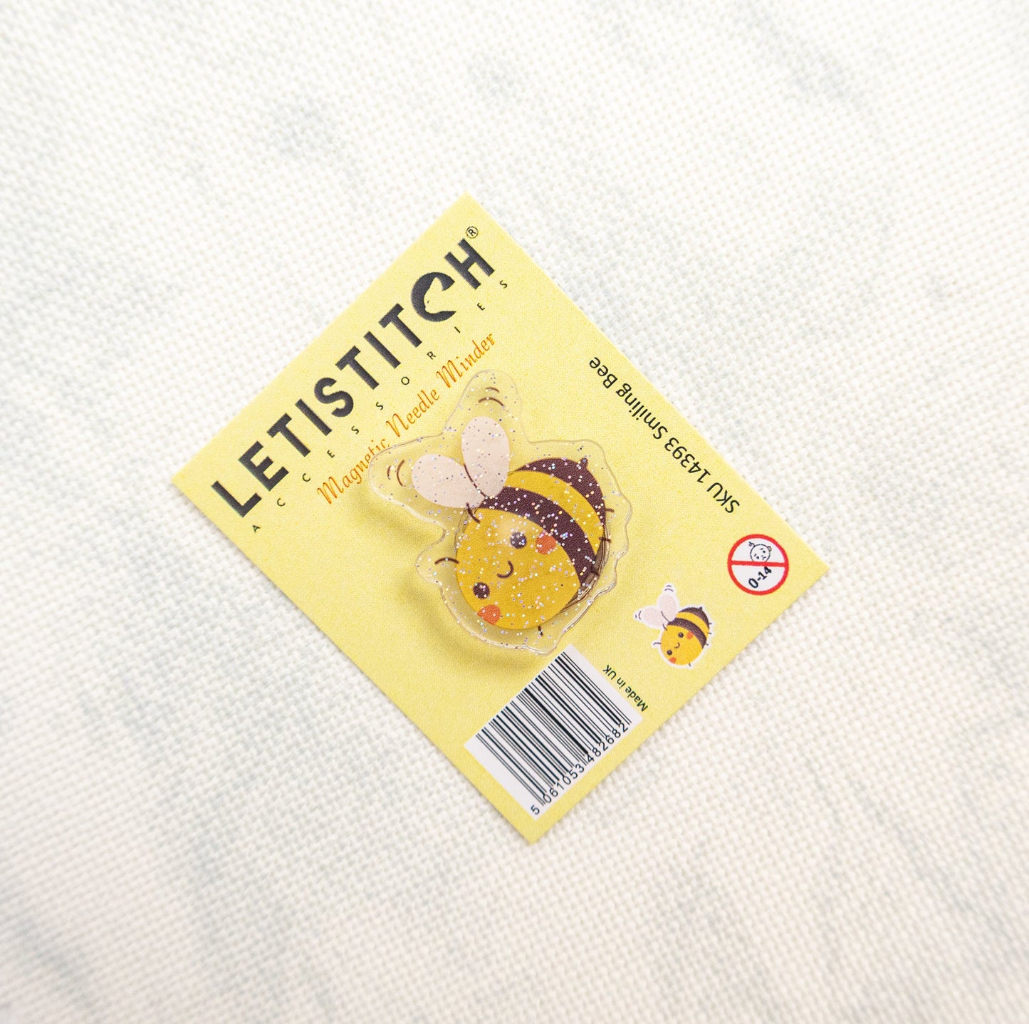 Letistitch SKU 14393 Smiling Bee
