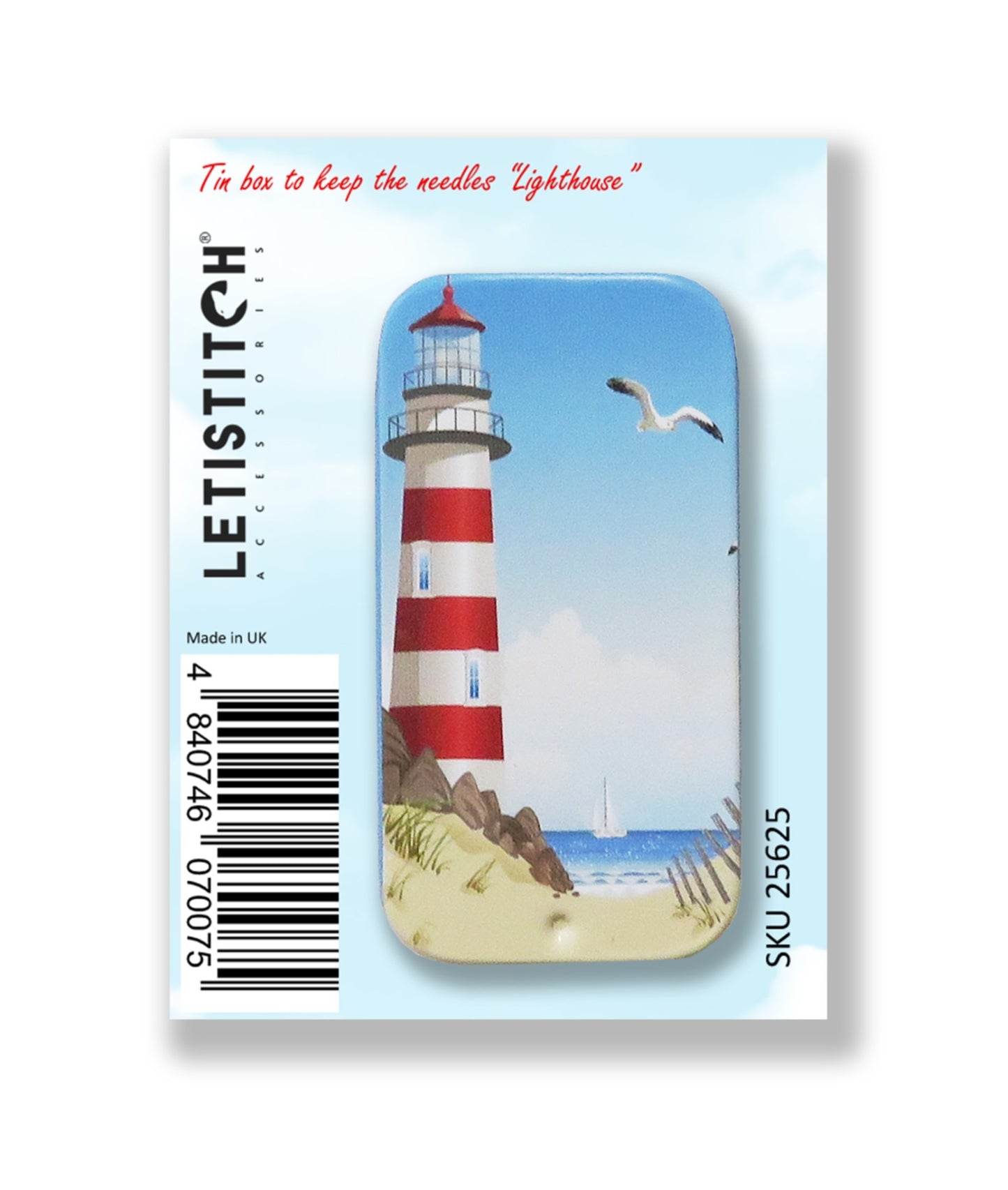 Letistitch "Lighthouse" Tin Box 25625