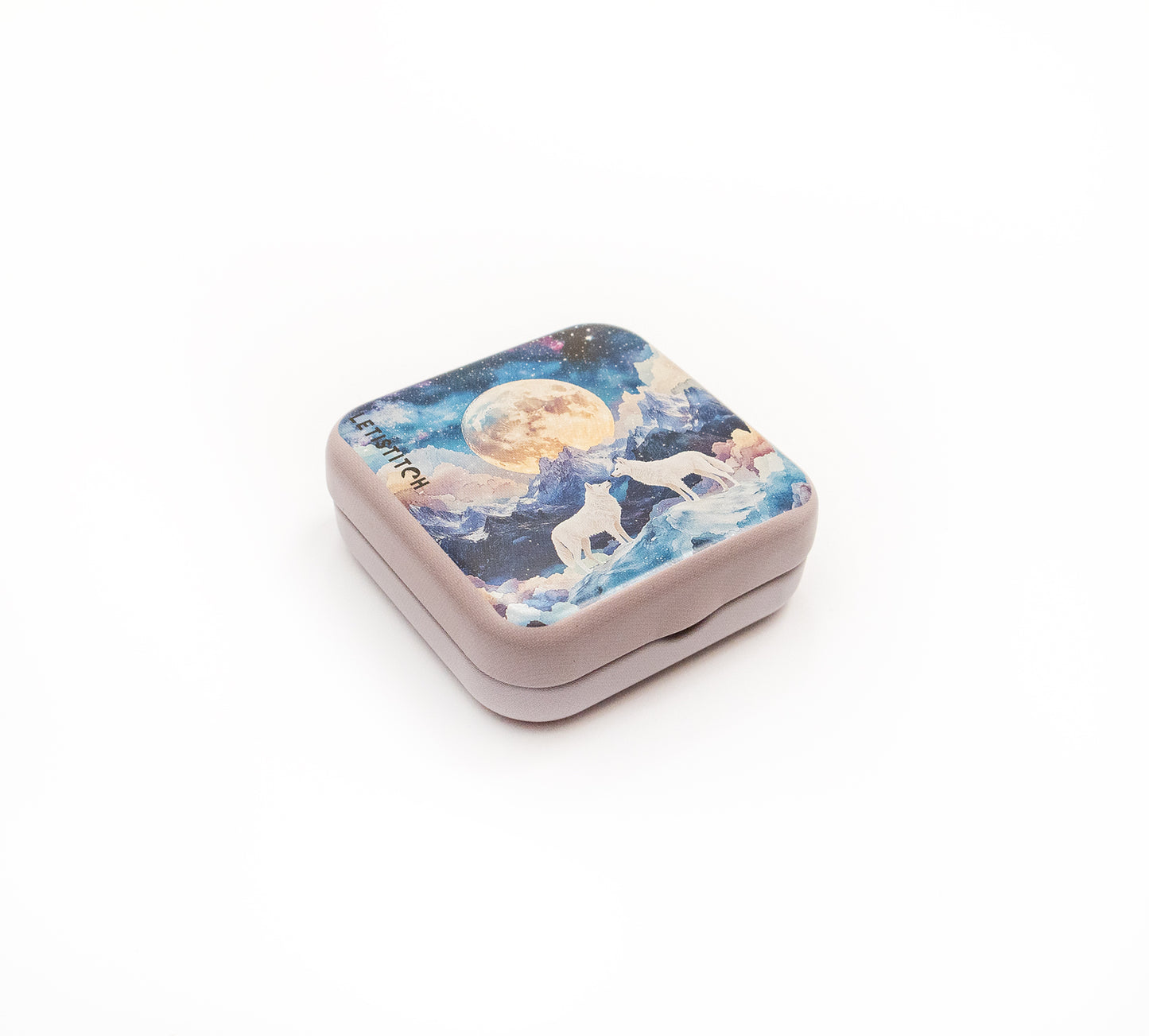 Tin Box for Needles – “Moon & Love” SKU 25631 🌙❤️