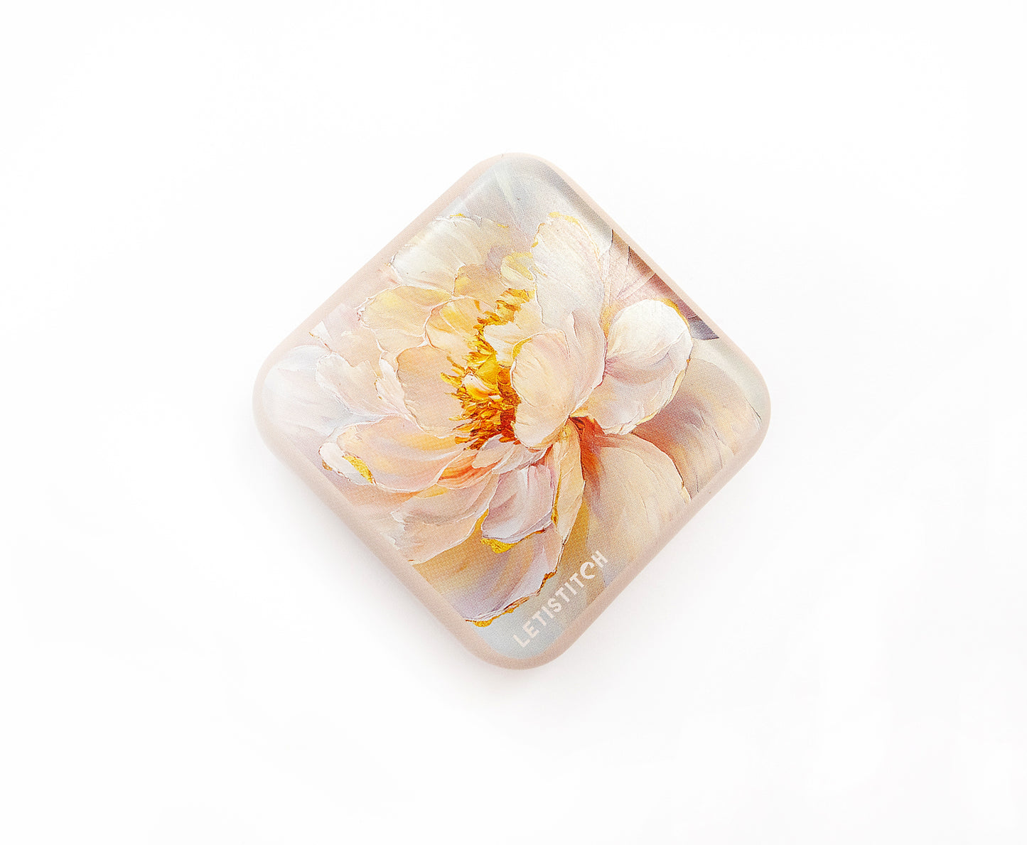 Tin Box for Needles – “Floral Grace” SKU 25633 🌸