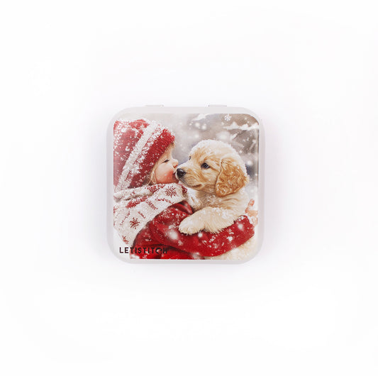 Tin Box for Needles – “Puppy Love” (SKU 25639) 🐶❤️