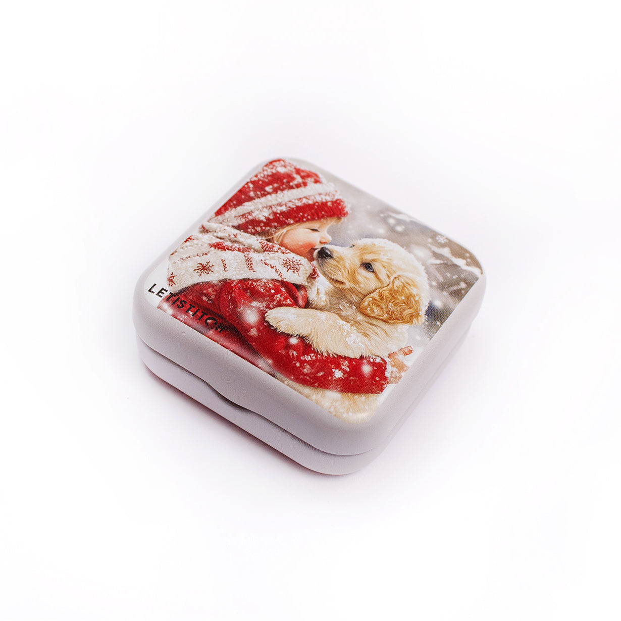 Tin Box for Needles – “Puppy Love” (SKU 25639) 🐶❤️