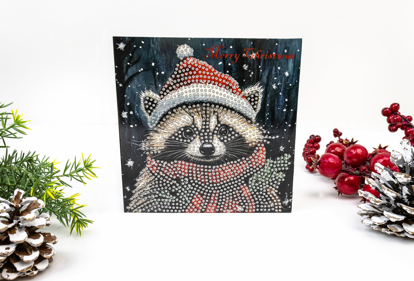 π Jolly Little Friends β DIY Diamond Painting Christmas Card Kit (Kit of 6)