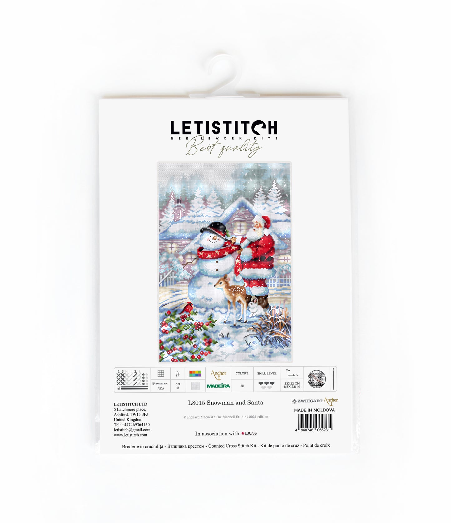 L8015 Snowman and Santa