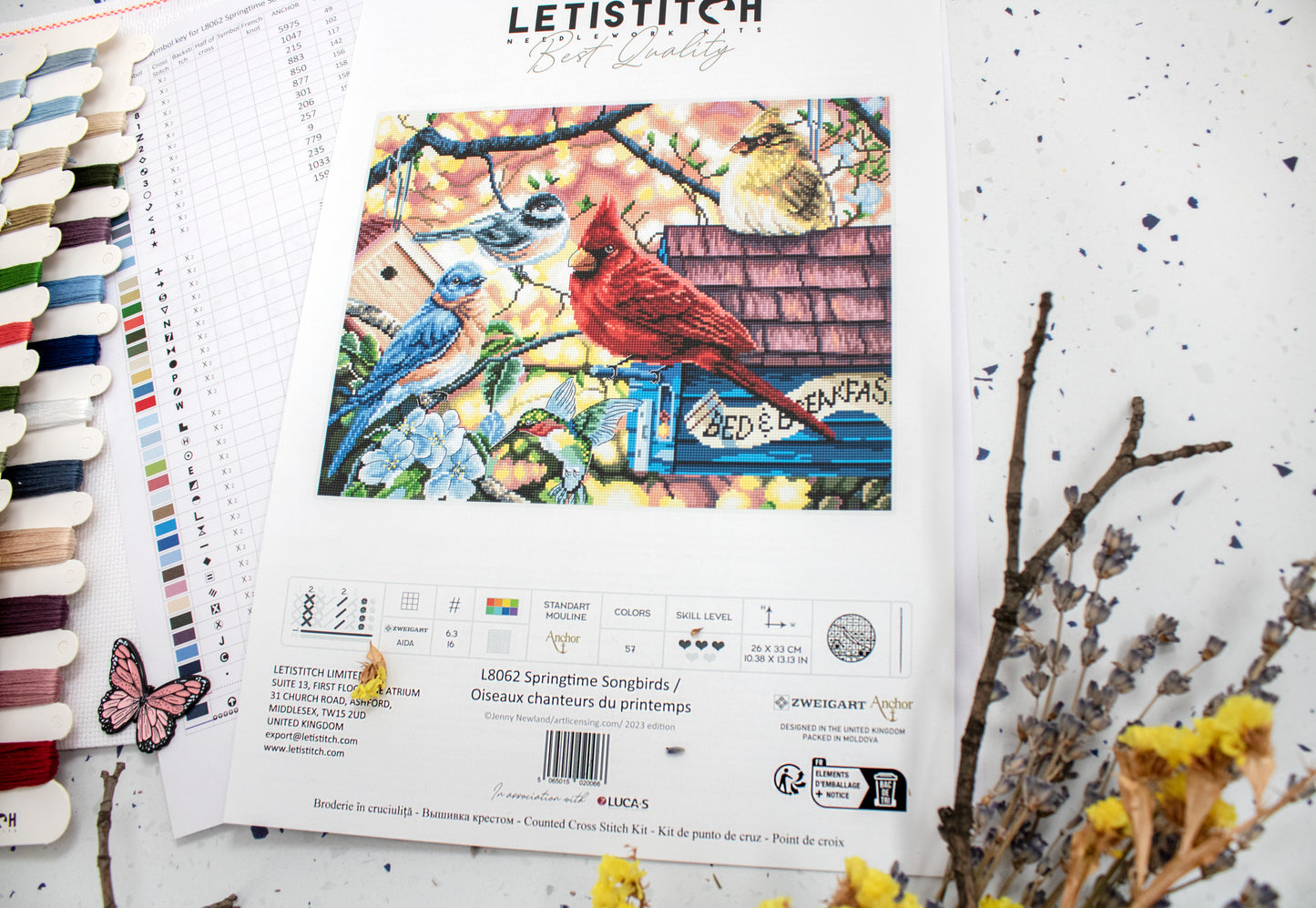 L8062 Springtime Songbirds / Oiseaux chanteurs du printemps