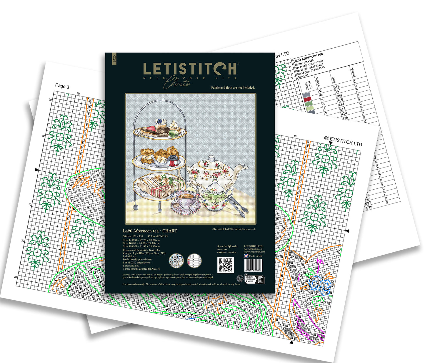 Afternoon tea - PDF CHART