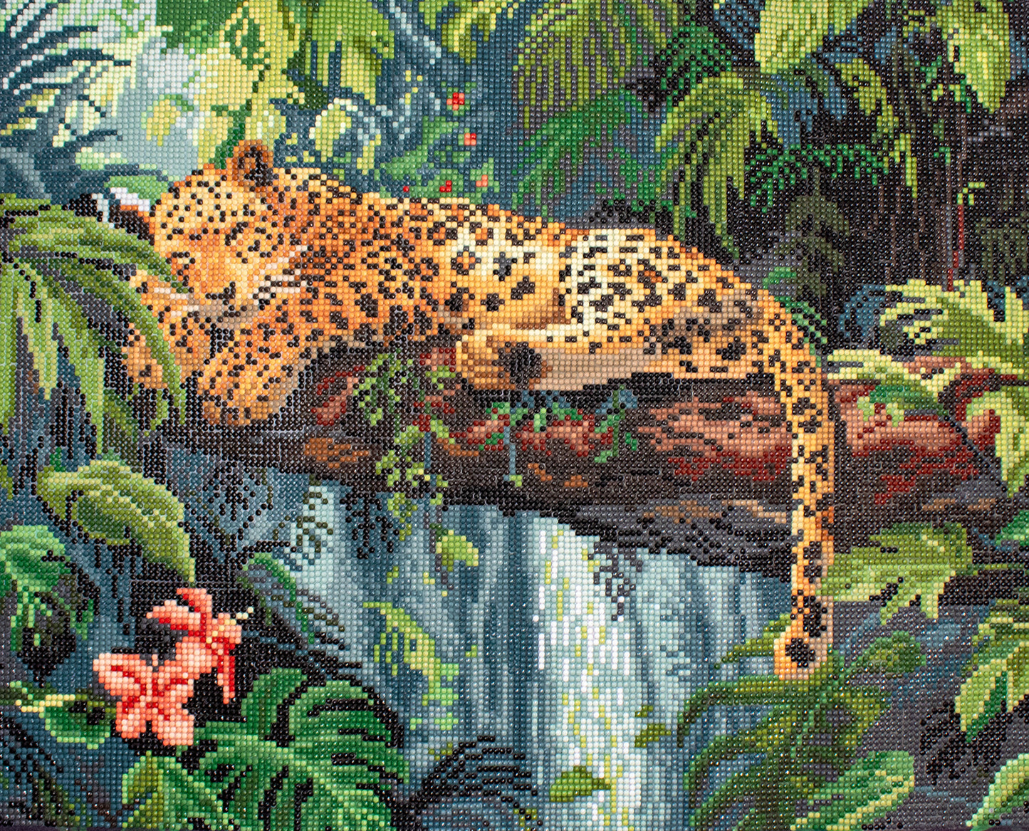 LT02 Leopard on a Branch