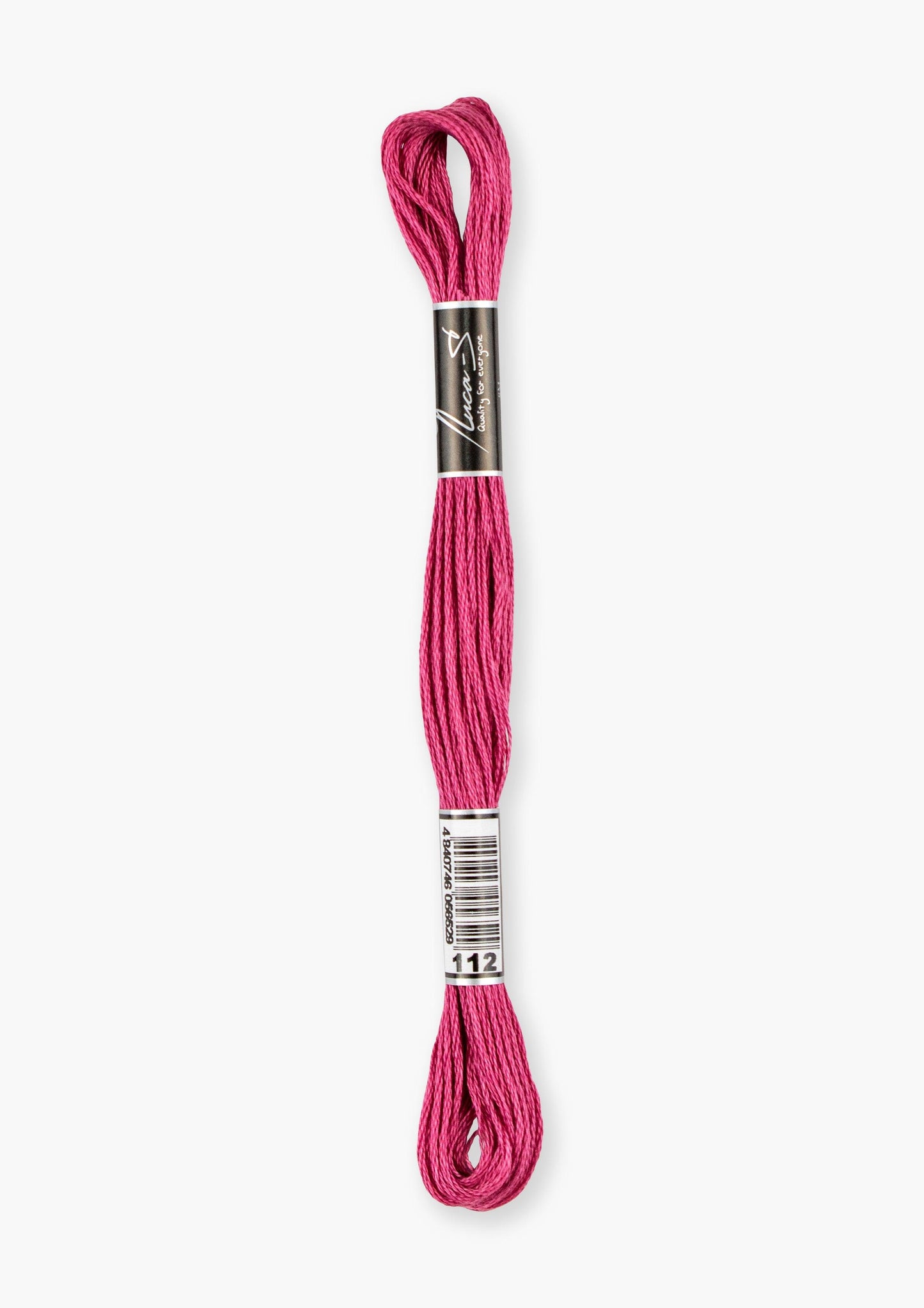 Stranded Cotton Luca-S - 112 / DMC 3687 / Anchor 76 - Luca-S Stranded Cotton