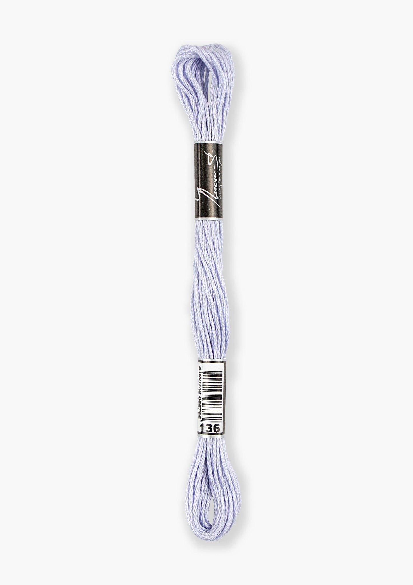 Stranded Cotton Luca-S - 136 / DMC 3747 / Anchor X - Luca-S Stranded Cotton