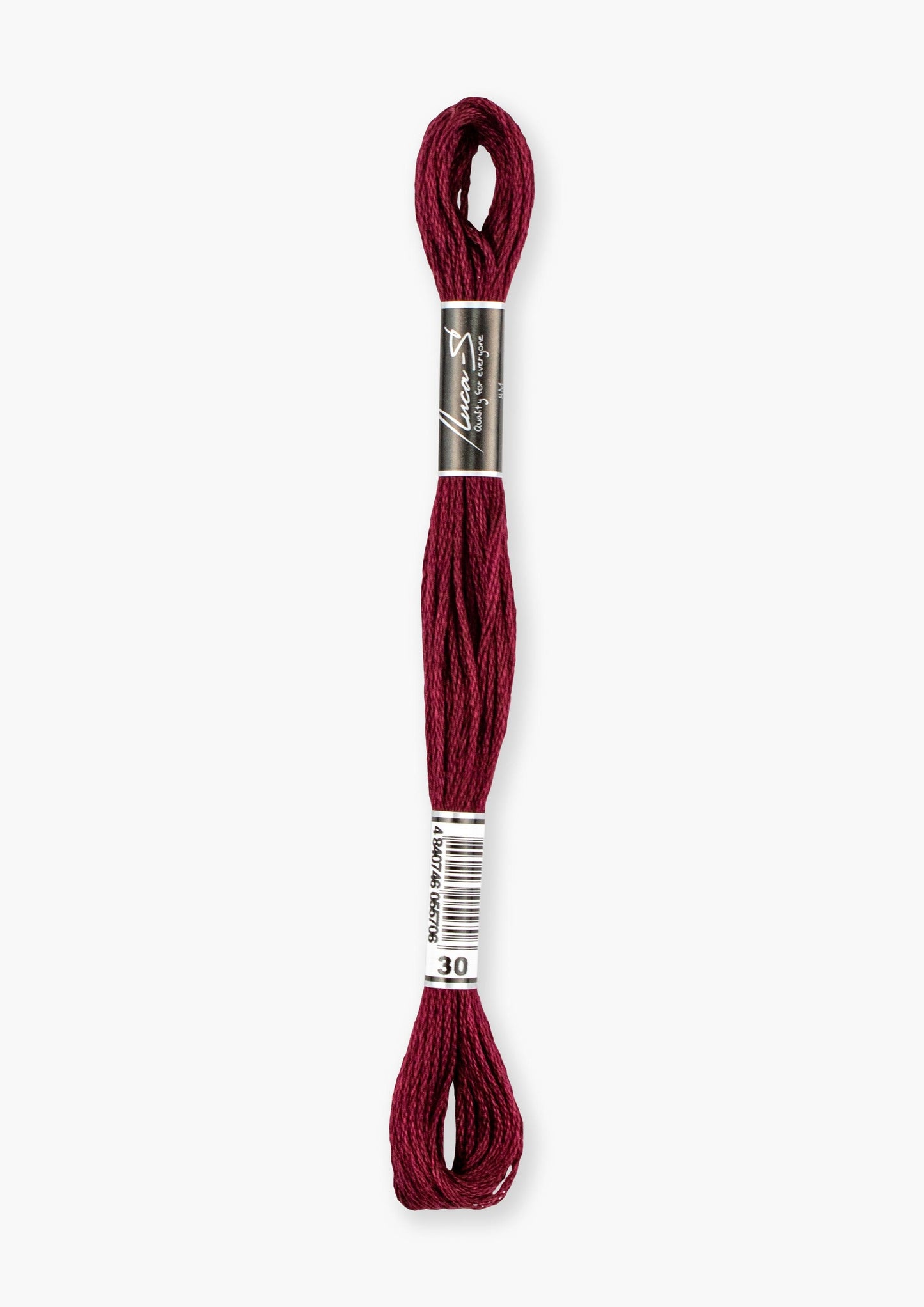 Stranded Cotton Luca-S - 30 / DMC 814 / Anchor 72 - Luca-S Stranded Cotton