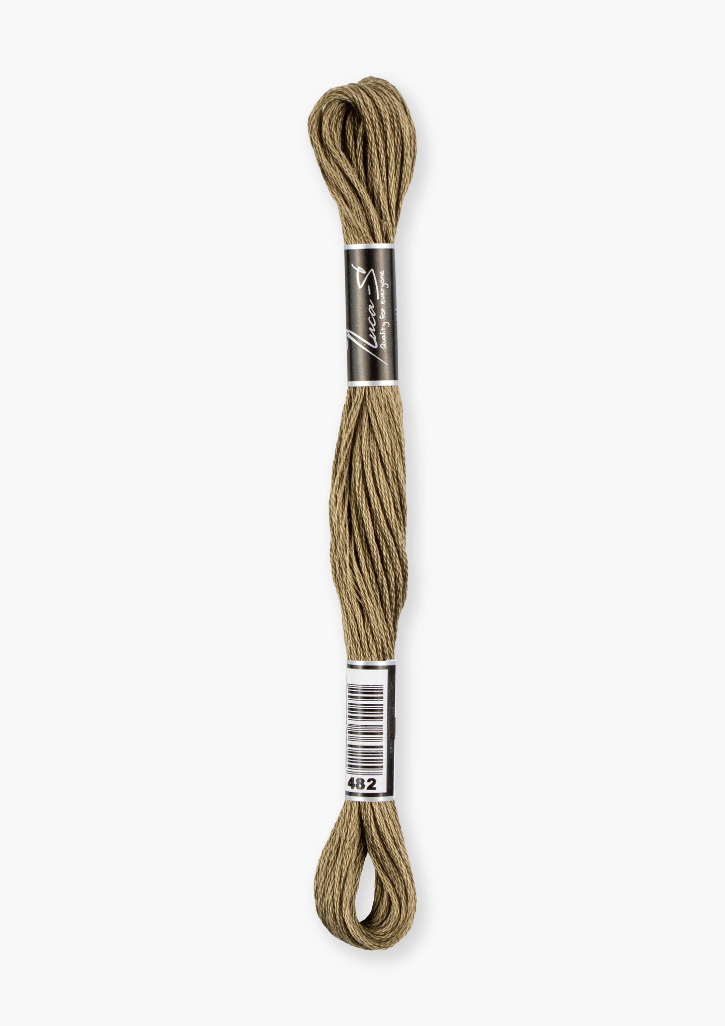 Stranded Cotton Luca-S - 482 / DMC 3790 / Anchor 898 - Luca-S Stranded Cotton