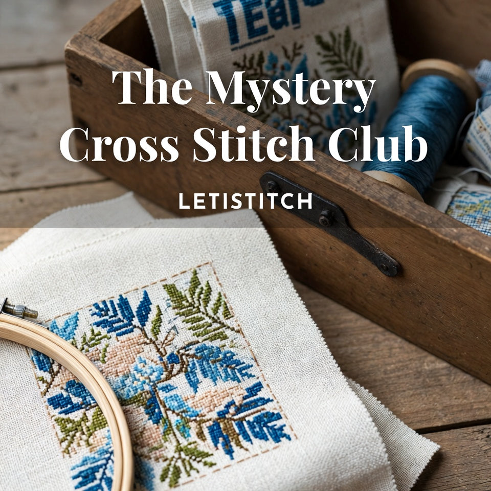 Coming Soon: Exclusive Monthly Mystery Cross Stitch Club