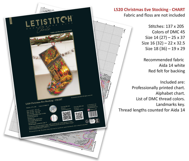 Cross Stitch Patterns-Printed