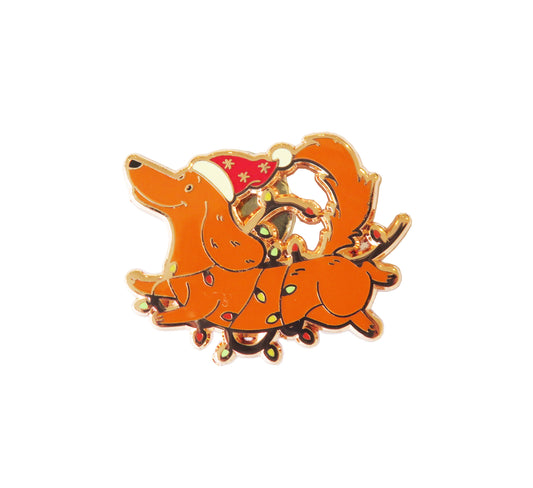 Needleminder – “Playful Dachshund” SKU 14374 🐶🎄