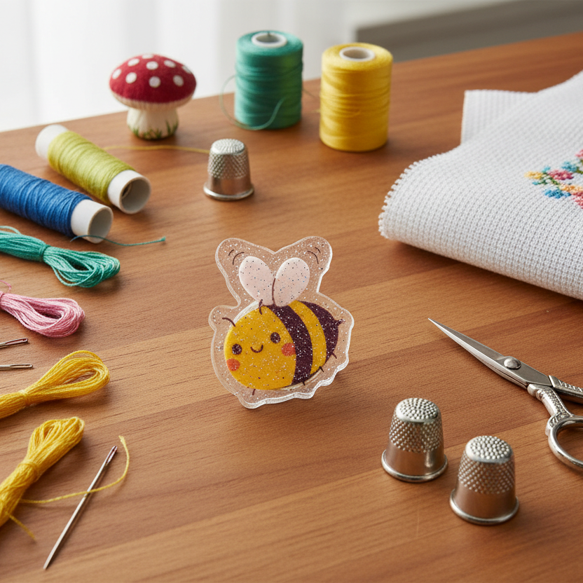 Letistitch SKU 14393 Smiling Bee