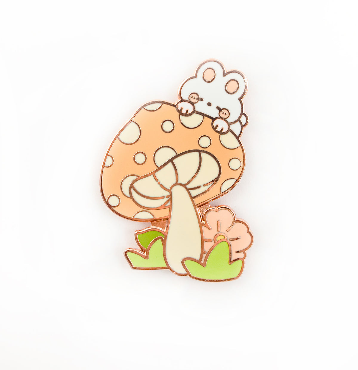 Mushroom Peek-a-Boo magnetic needle minder