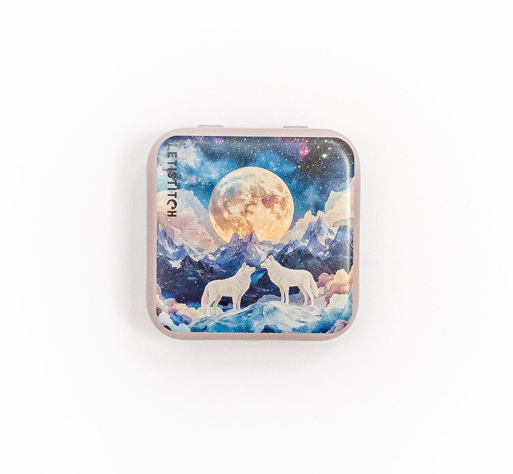 Tin Box for Needles – “Moon & Love” SKU 25631 🌙❤️
