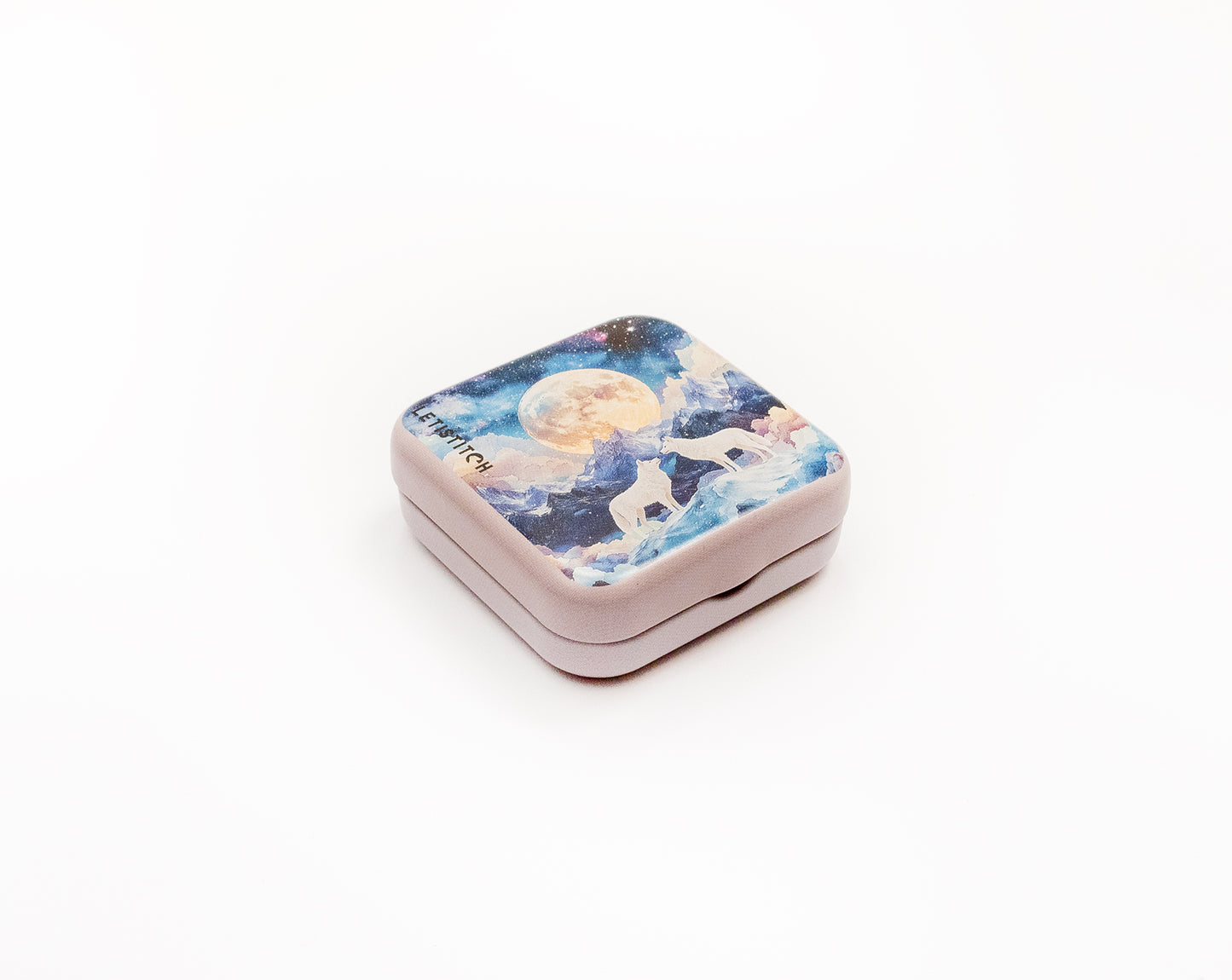Tin Box for Needles – “Moon & Love” SKU 25631 🌙❤️