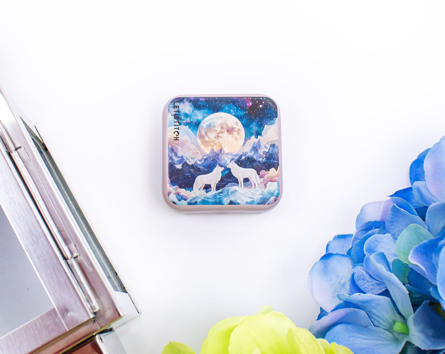 Tin Box for Needles – “Moon & Love” SKU 25631 🌙❤️