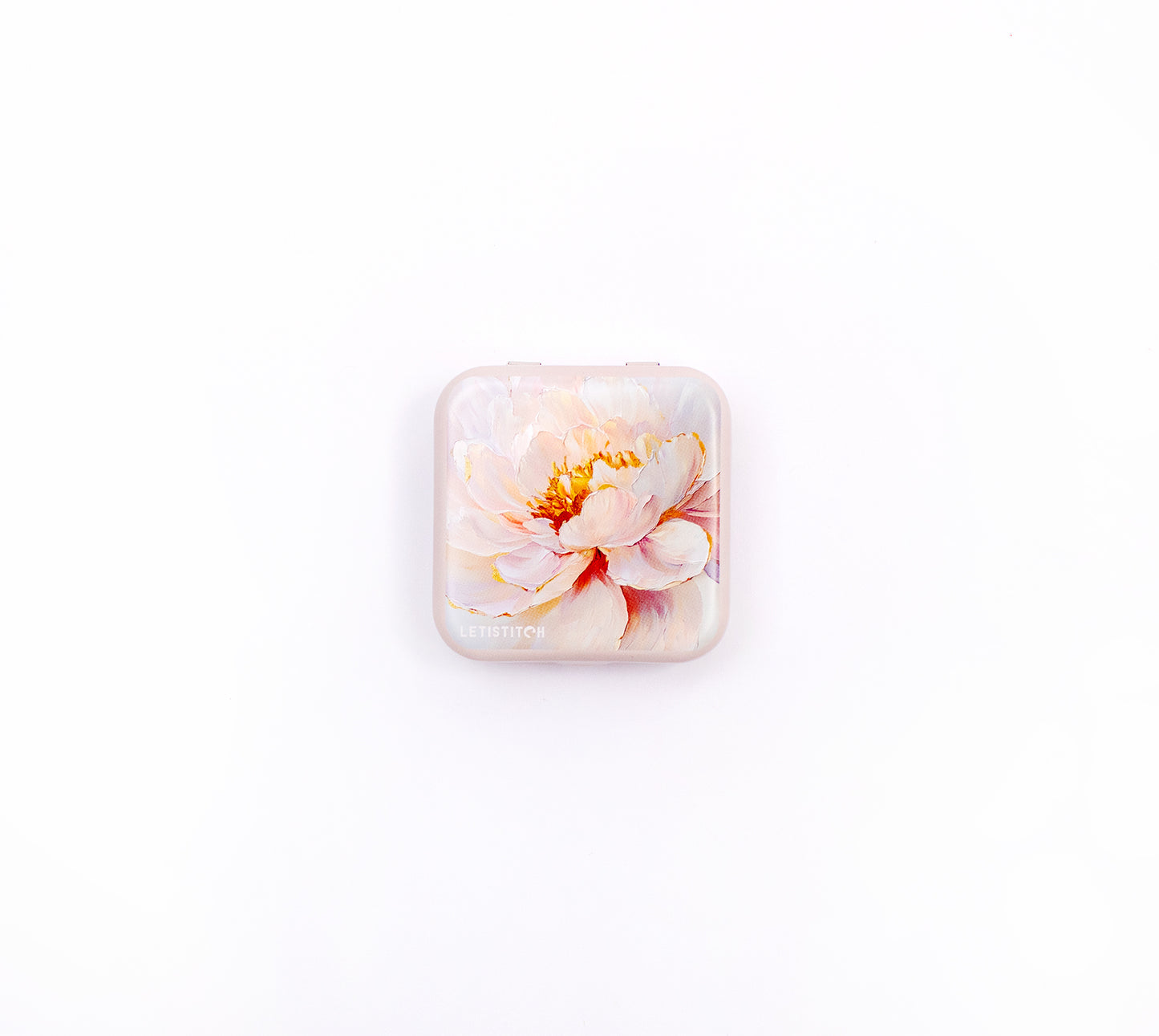 Tin Box for Needles – “Floral Grace” SKU 25633 🌸