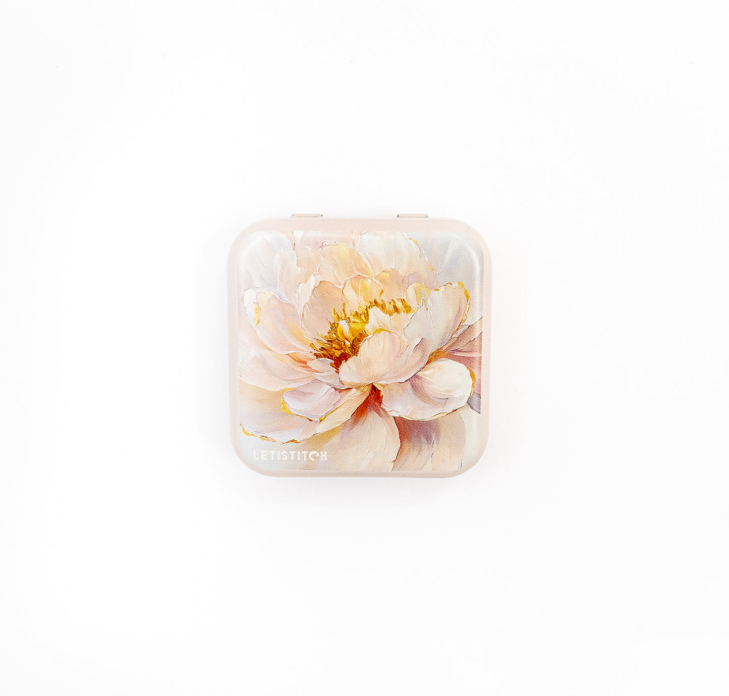 Tin Box for Needles – “Floral Grace” SKU 25633 🌸