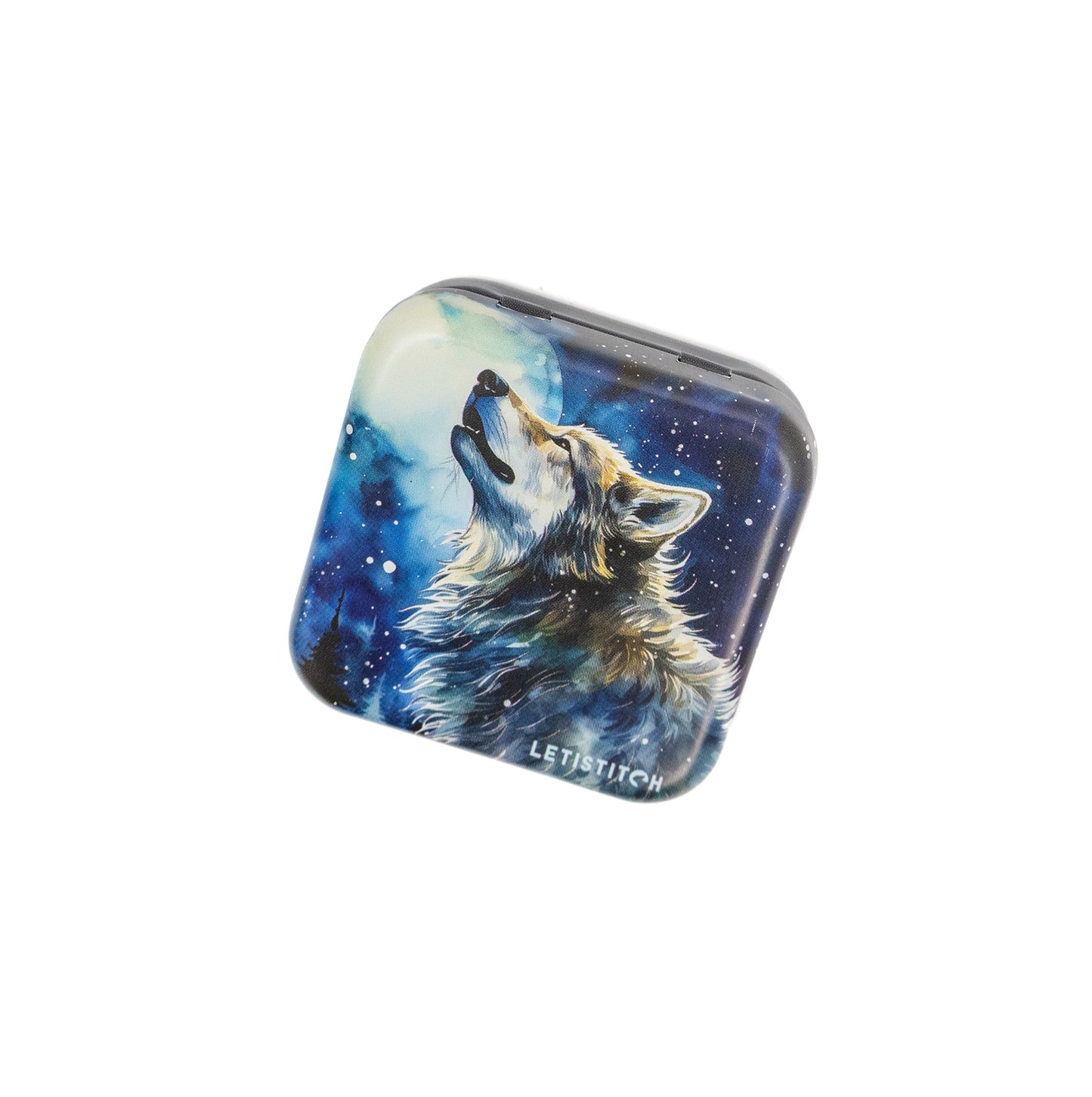 Tin Box for Needles – "Midnight Snowfall" SKU 25644