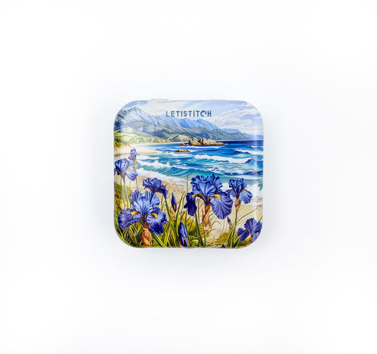 Tin Box for Needles – "Blue Harmony" SKU 25647