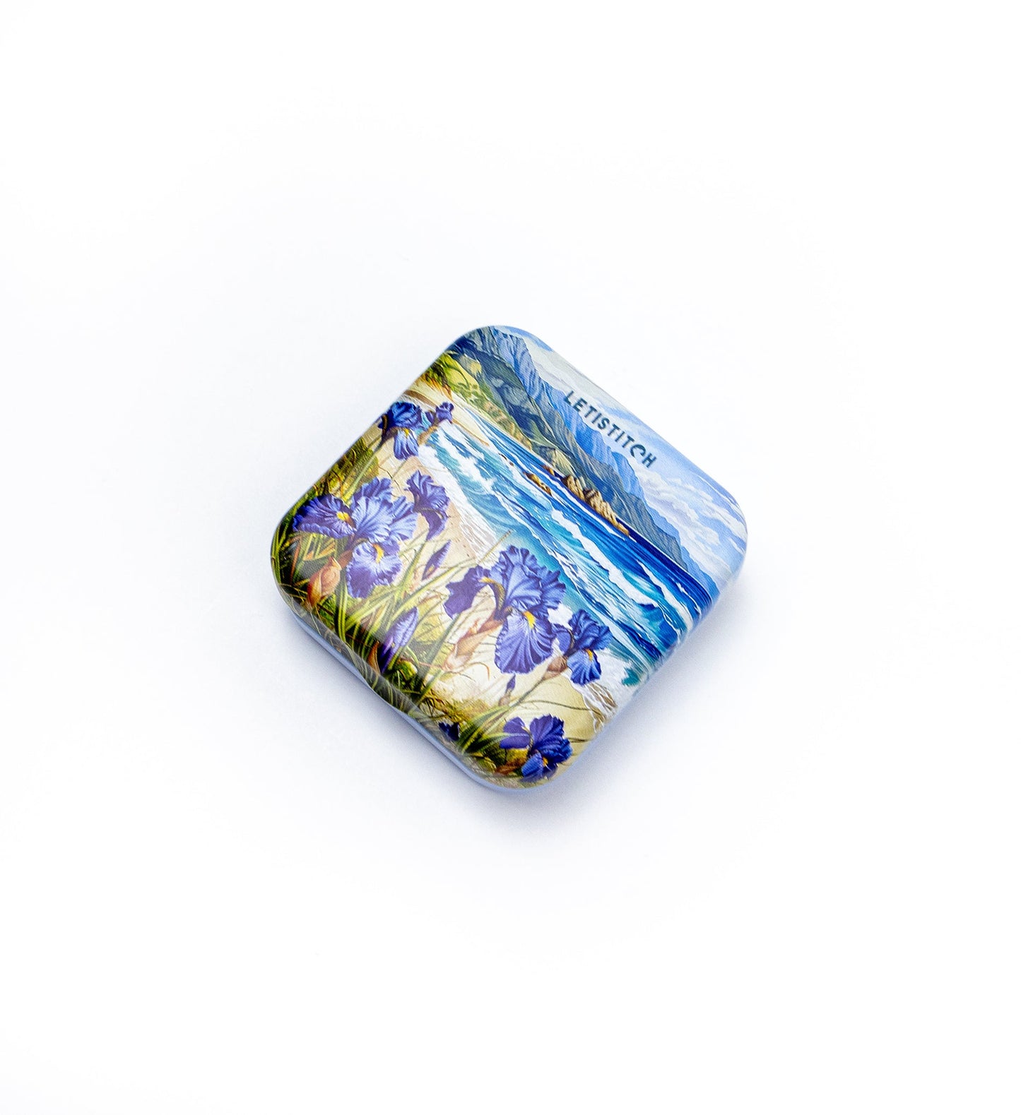 Tin Box for Needles – "Blue Harmony" SKU 25647