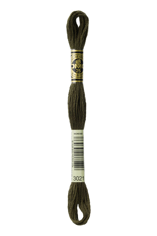 DMC Stranded Cotton - DMC color 3021