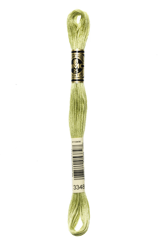DMC Stranded Cotton - DMC color 3348