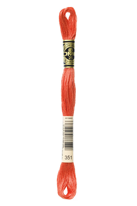 DMC Stranded Cotton - DMC color 351