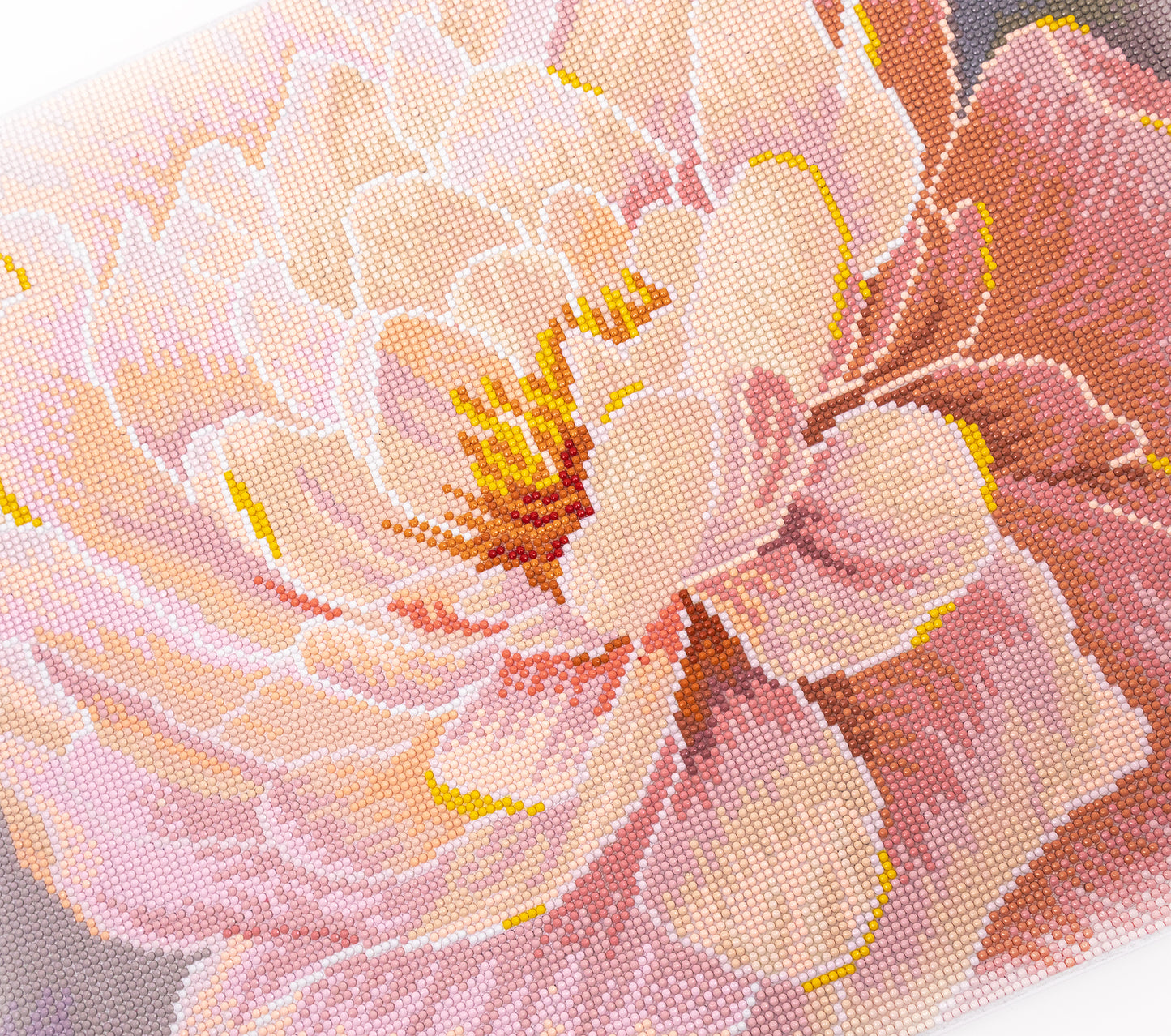 481-050 Floral Grace– Framed Diamond Painting Kit (40 × 50 cm) – Limited Edition