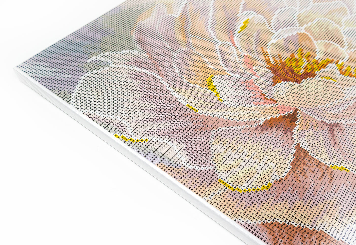 481-050 Floral Grace– Framed Diamond Painting Kit (40 × 50 cm) – Limited Edition