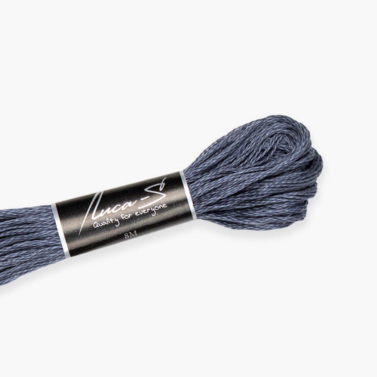 Stranded Cotton Luca-S - 507 / DMC 317 / Anchor 400