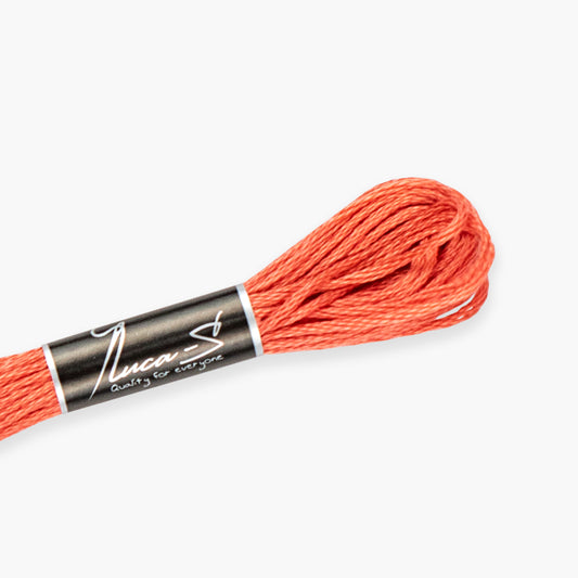 Stranded Cotton Luca-S - 54 / DMC 351, 350 / Anchor 11