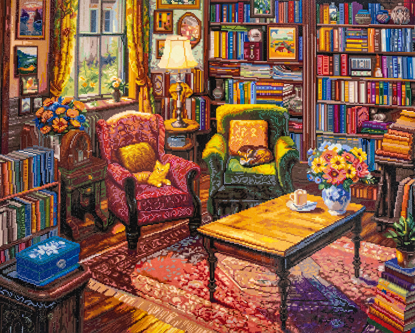 LDS 7003 Books, Cats and a Puzzle