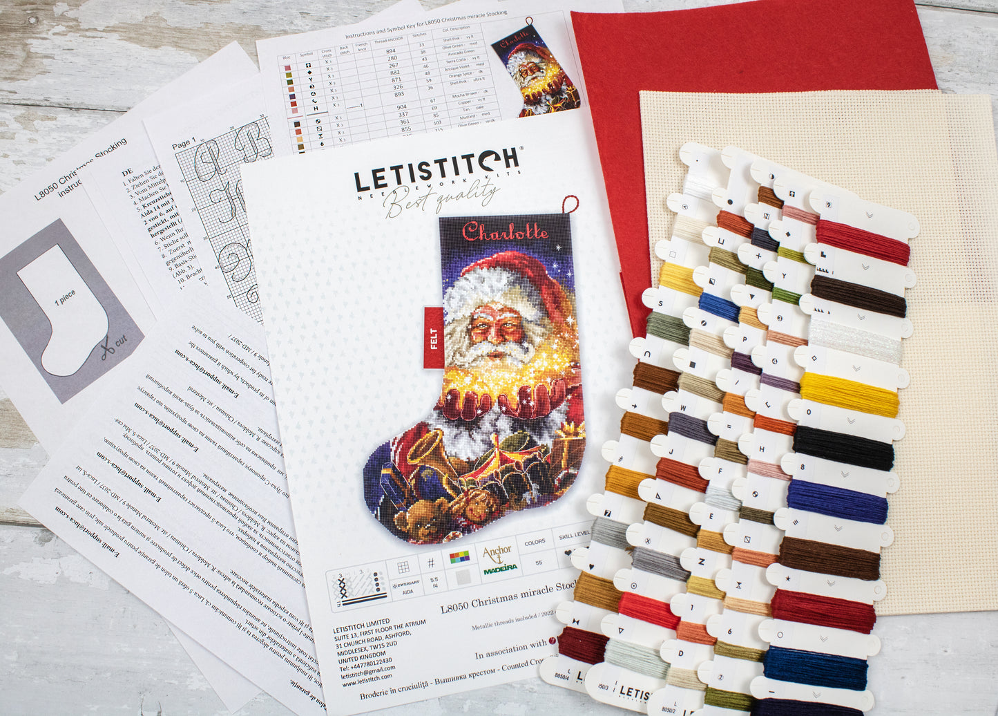 L8050 Christmas miracle Stocking