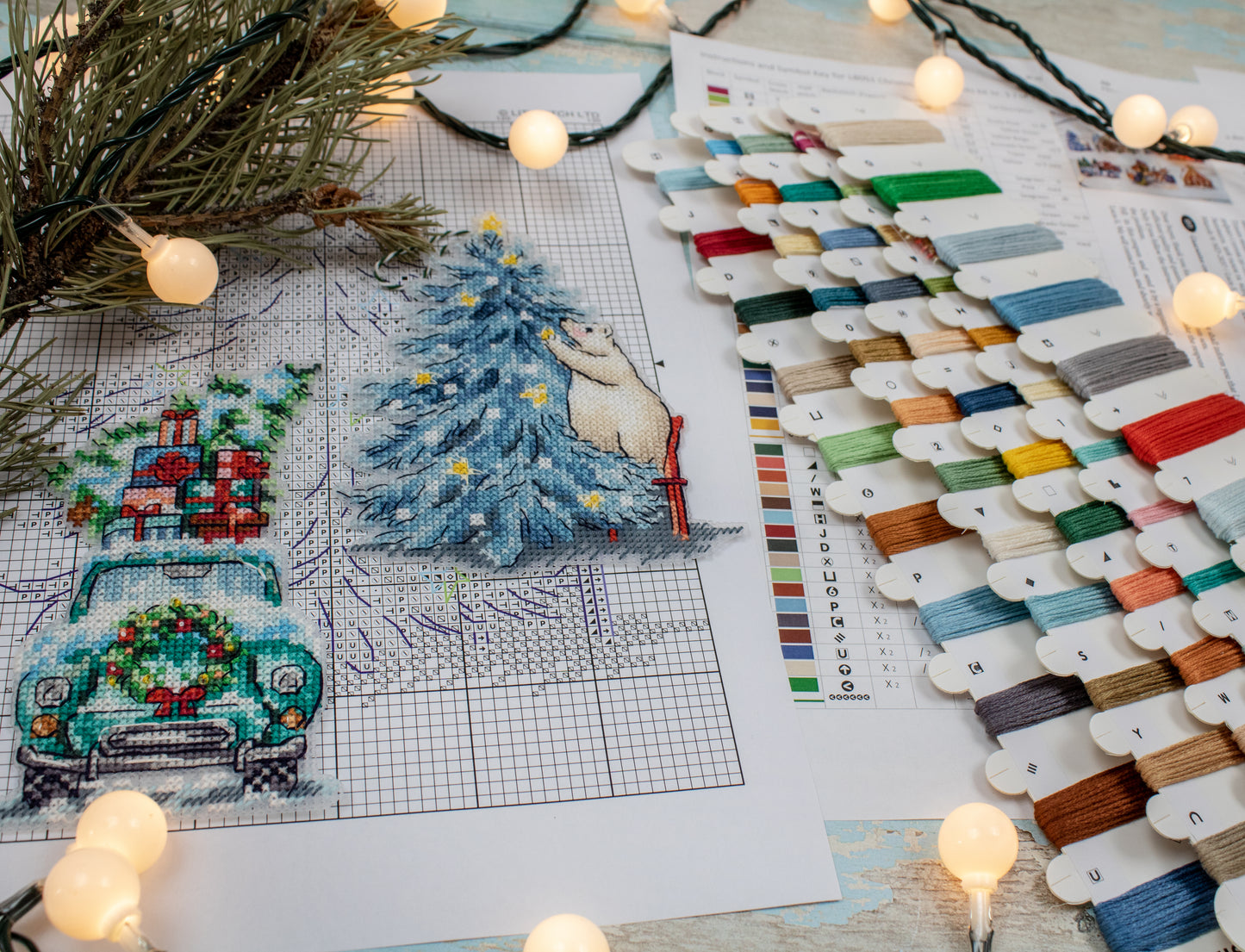 L8051 Christmas Ornaments kit nr. 3 / of 7 pieces