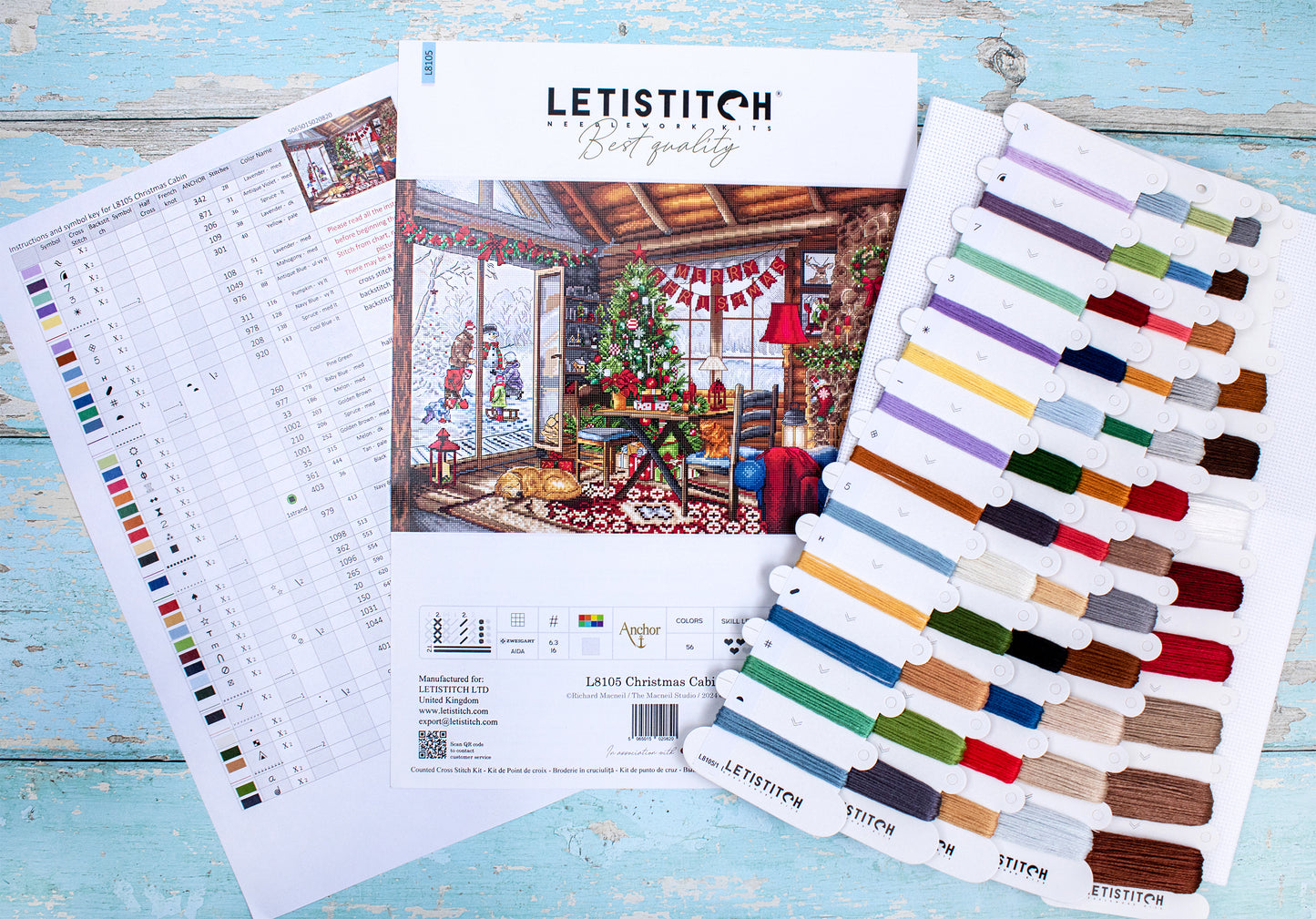 L8105 Christmas Cabin