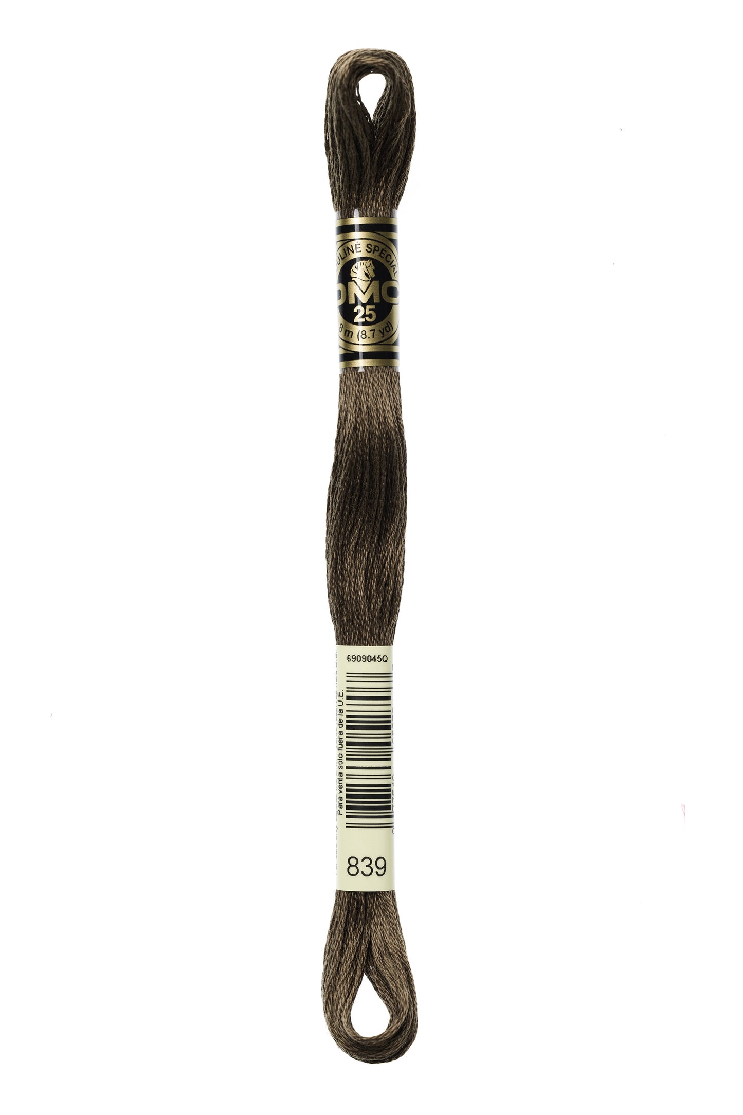 DMC Stranded Cotton - DMC color 839