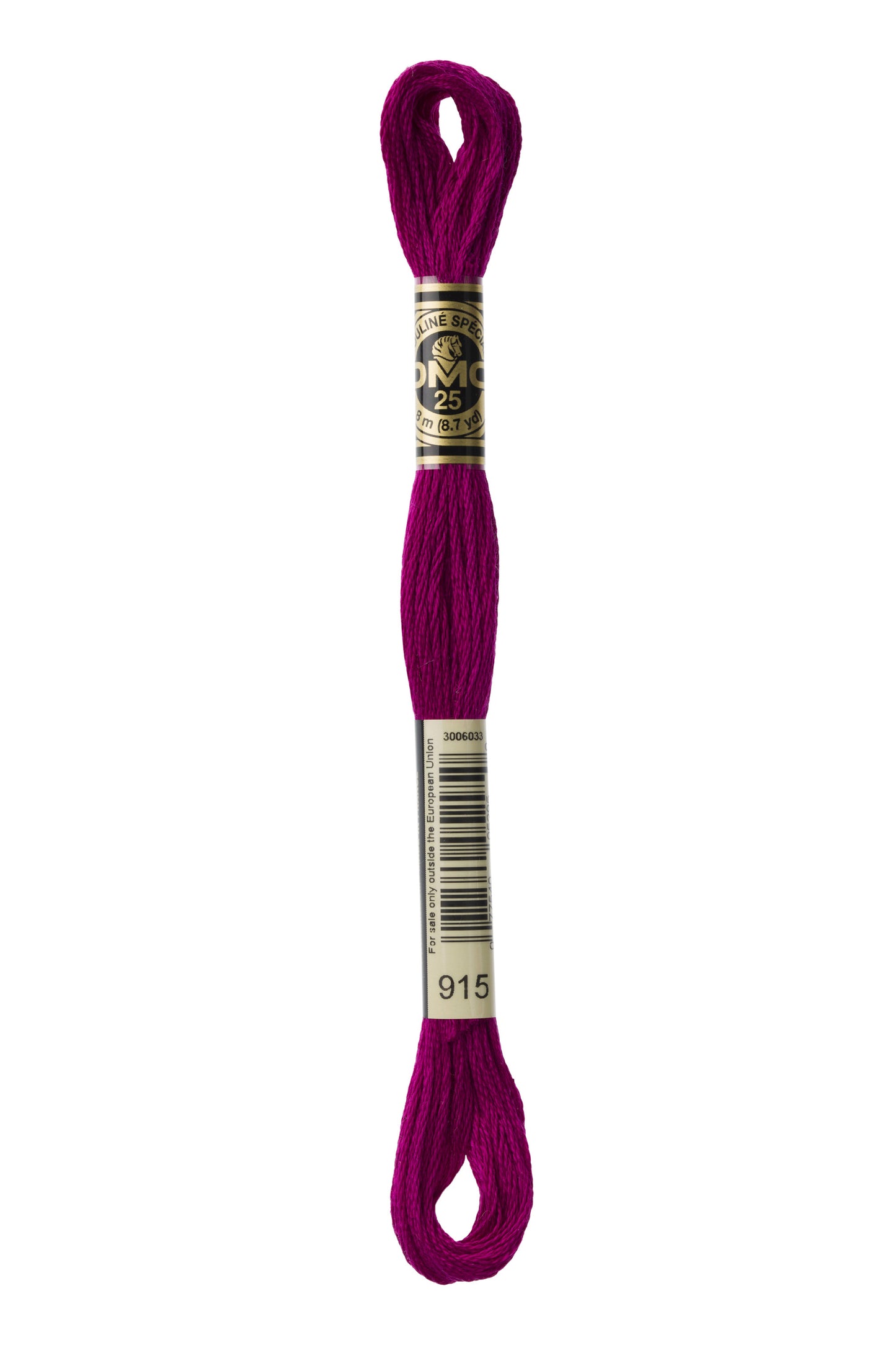 DMC Stranded Cotton - DMC color 915