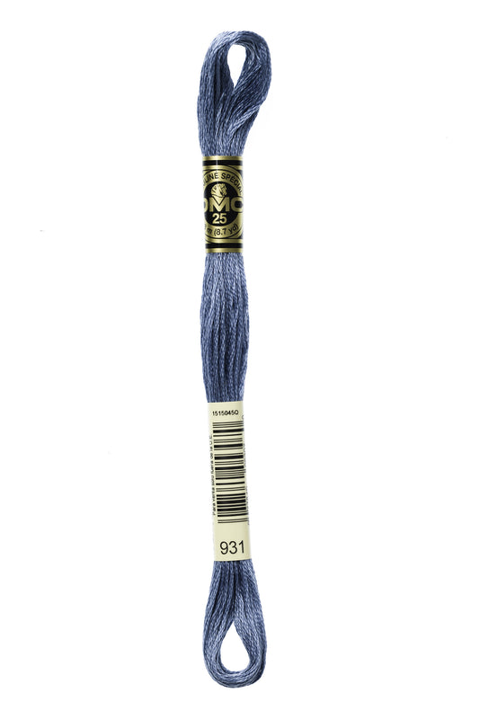 DMC Stranded Cotton - DMC color 931