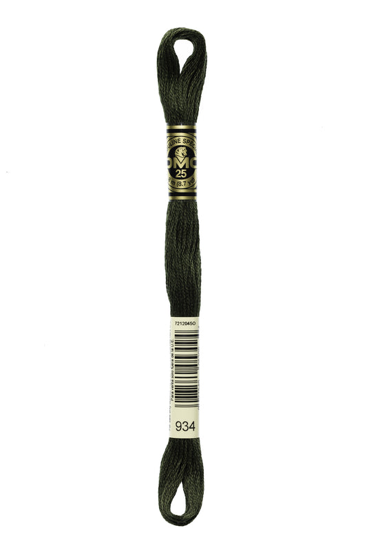 DMC Stranded Cotton - DMC color 934