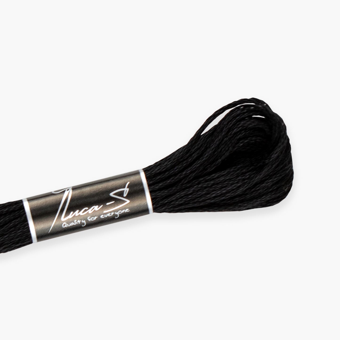 Stranded Cotton Luca-S - BLACK / DMC 310 / Anchor 403