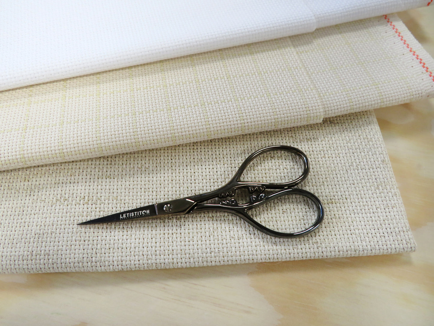 Letistitch Embroidery Scissors 'Black Pearl' 20011