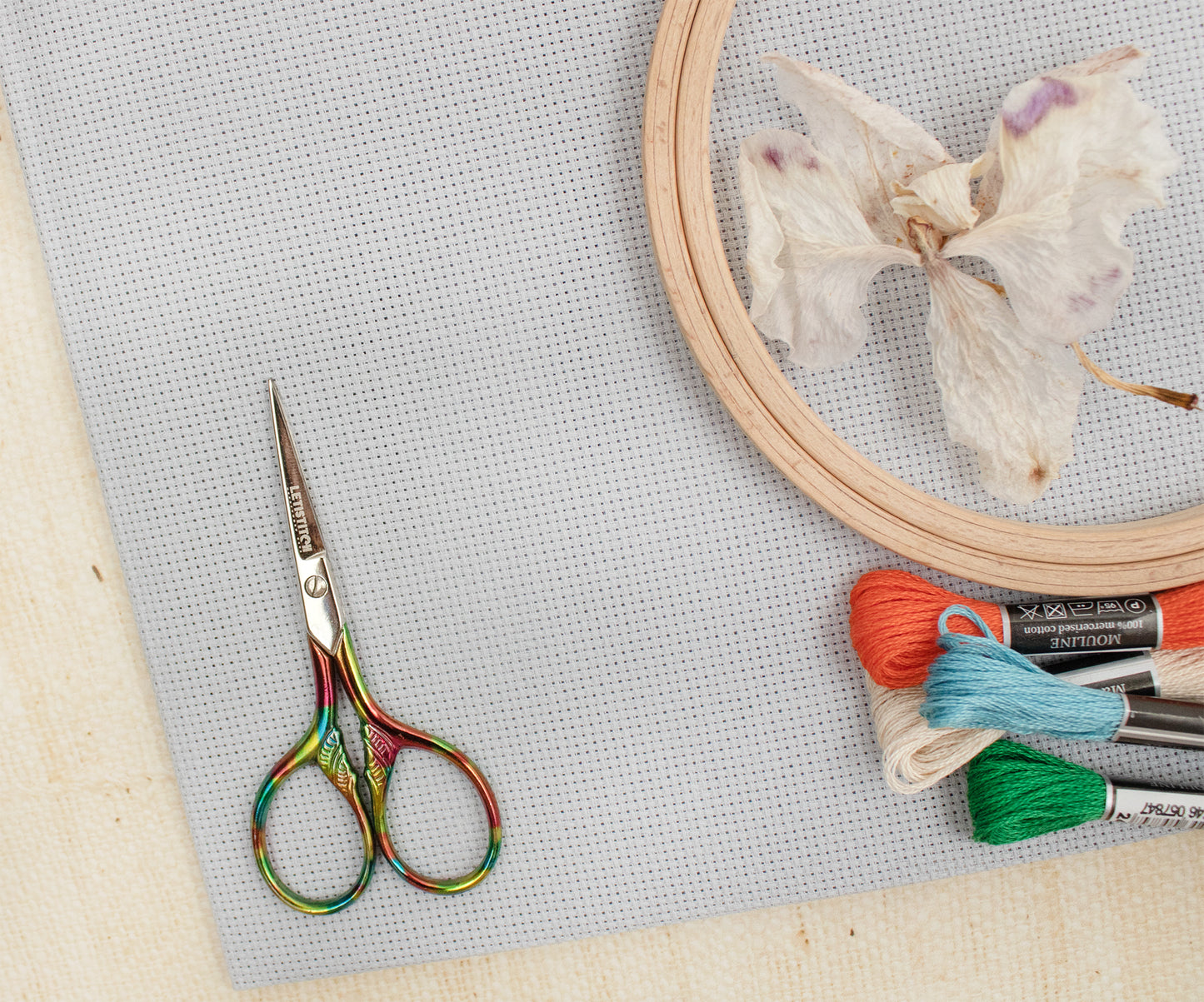 Letistitch Embroidery Scissors Rainbow 20400