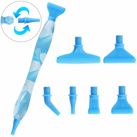 Marble Piping Diamond Art Pen & 6 plastic tips